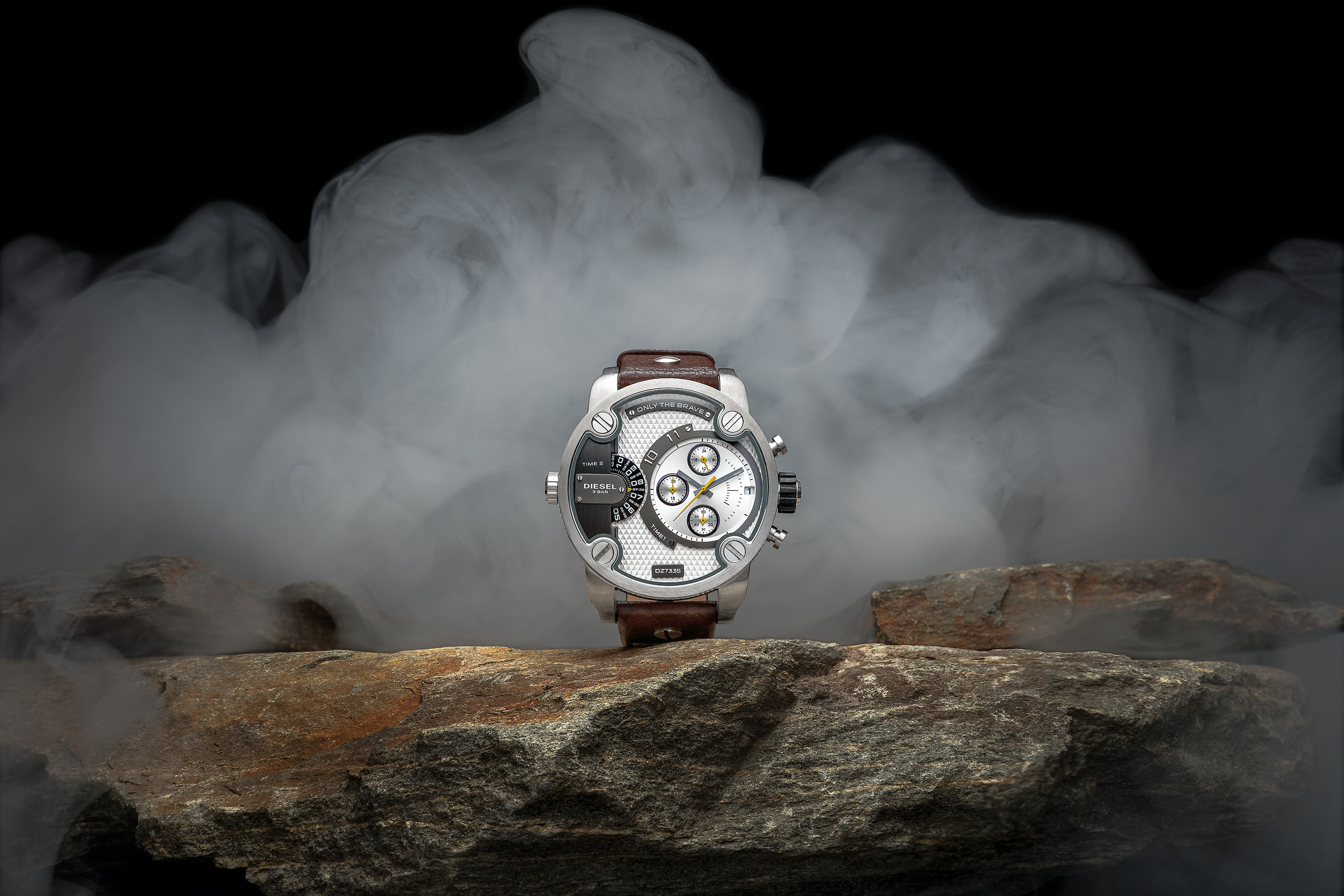 creative mens watch product photography