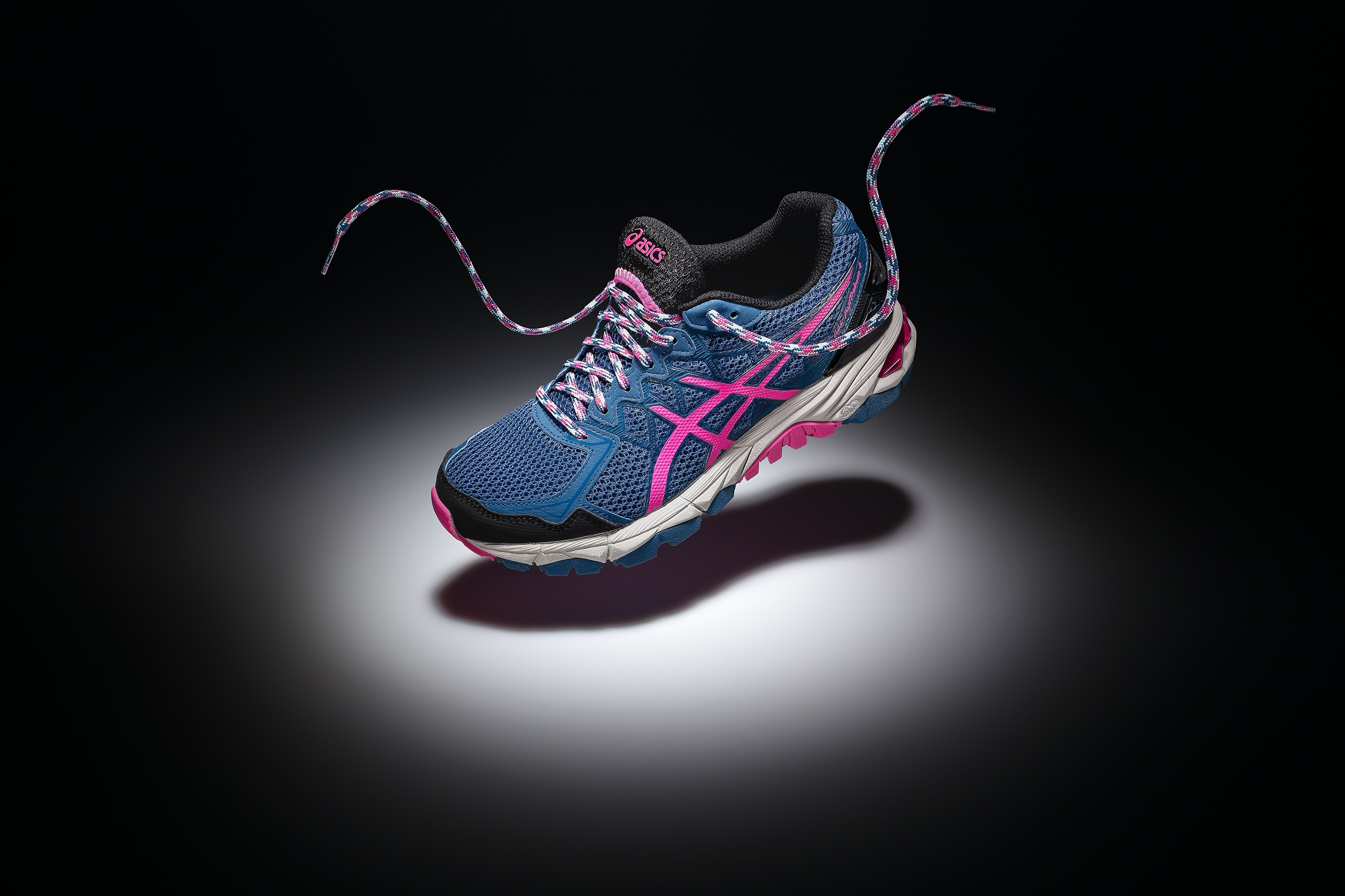 athletic footwear product photography