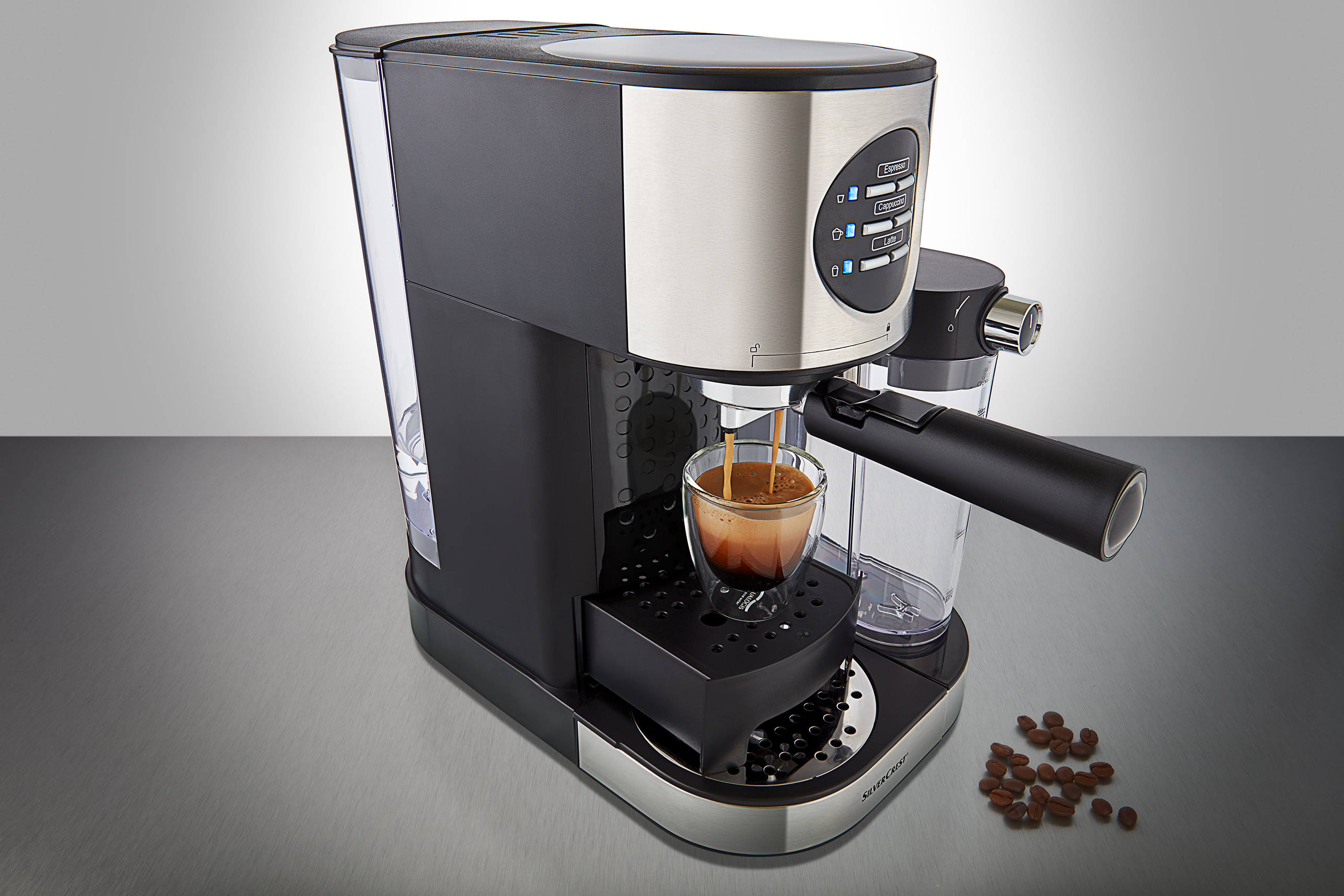 espresso machine product photography