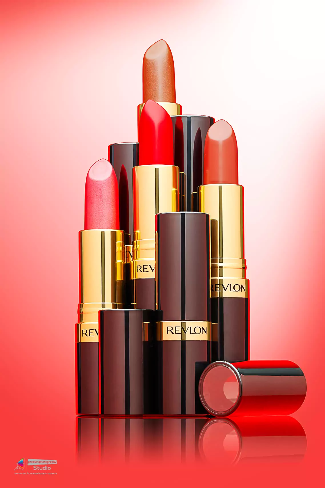 lipstick product photography