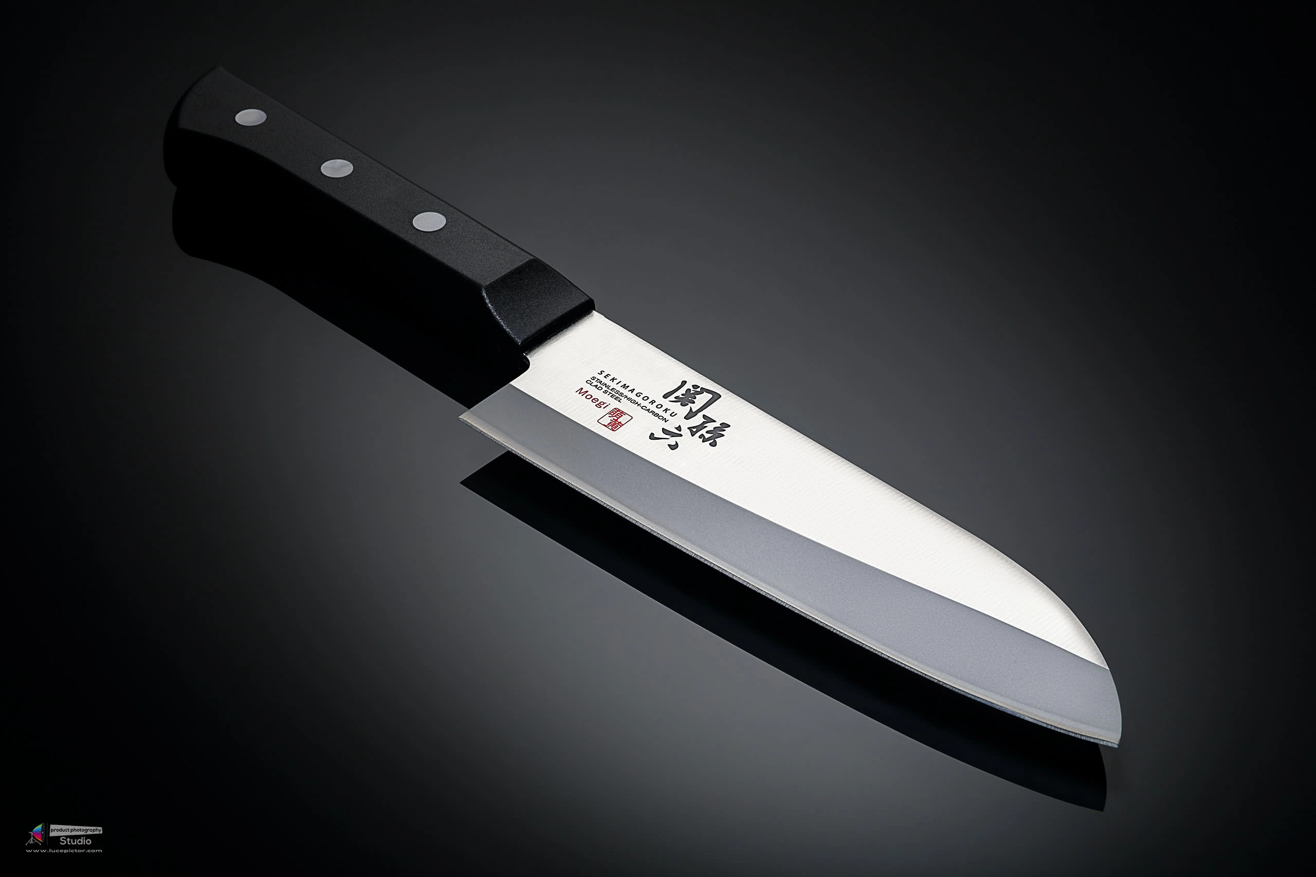 japanese knife product photography