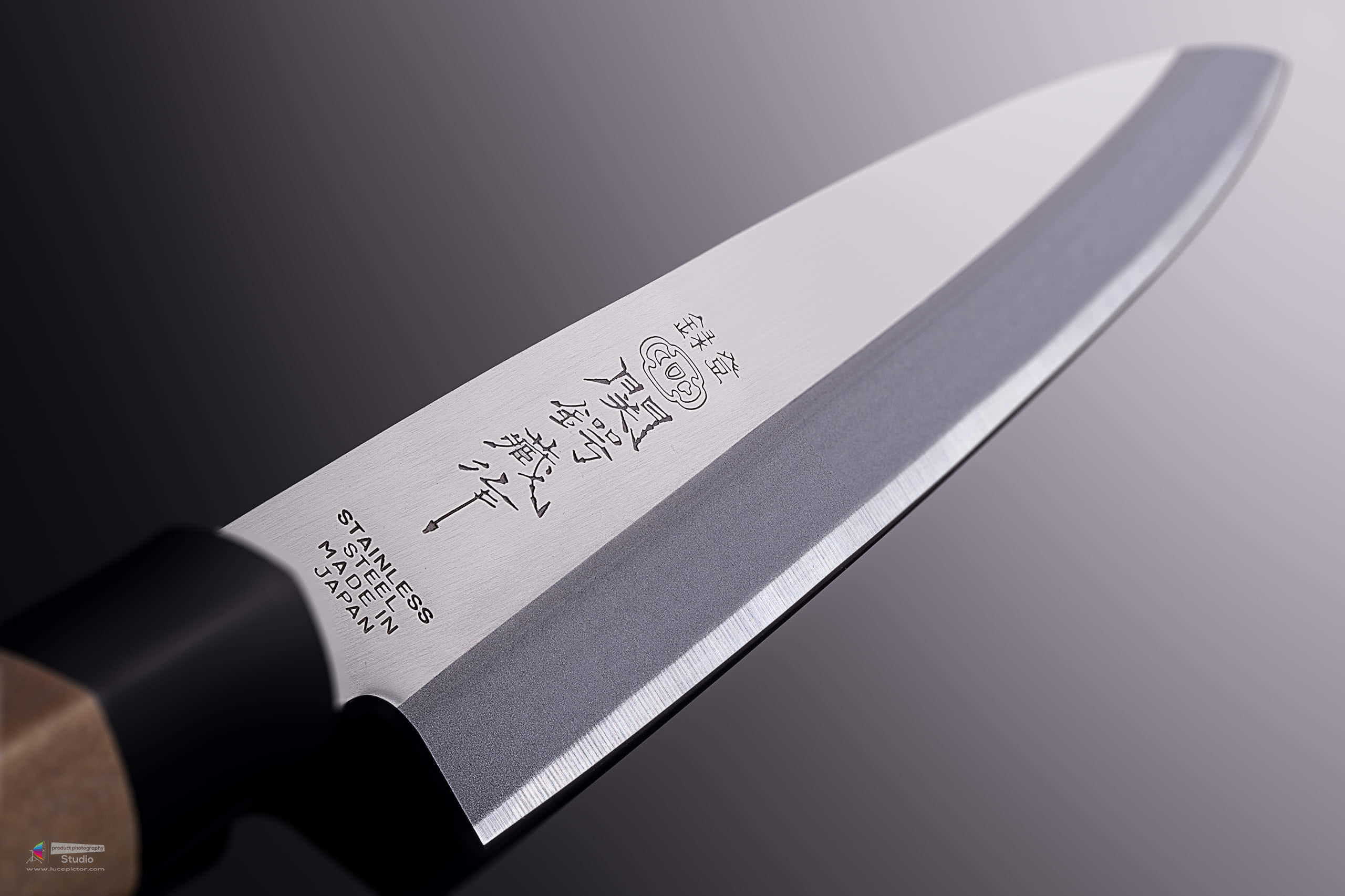 yanagiba knife product photography
